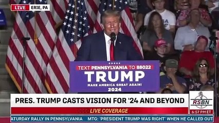 Donald Trump: Biden aptal bir or*spu çocuğudur