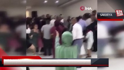 Sakarya'da düğünde şarkı kavgası çıktı: Taraflar birbirlerine girdi