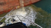 Denizi kirleten gemiye milyonlarca liralık ceza