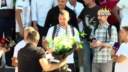 Ante Rebic, Beşiktaş için İstanbul'a geldi