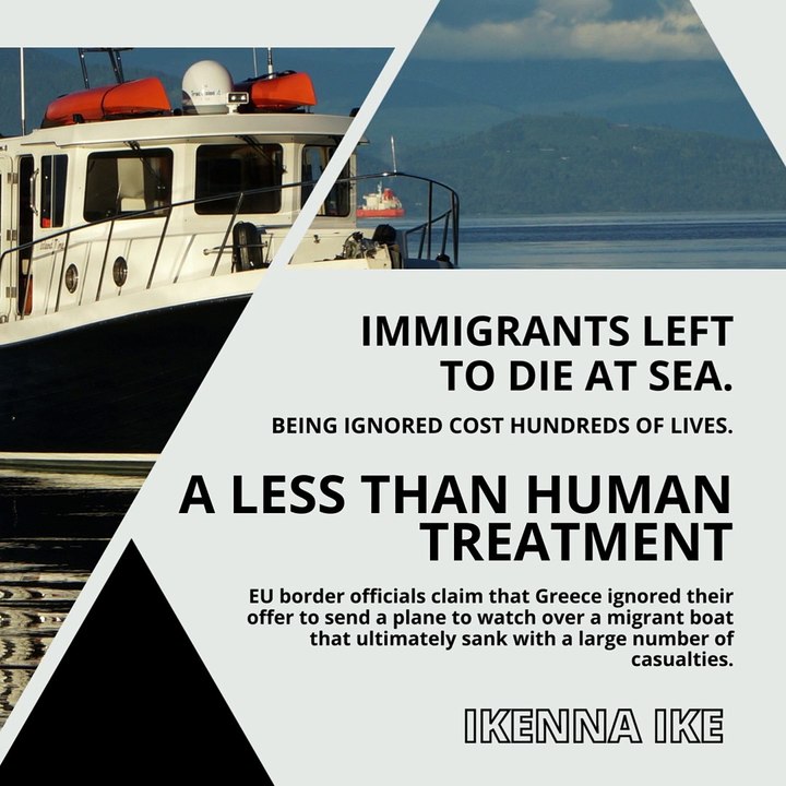 | IKENNA IKE | IMMIGRANTS LEFT TO DIE AT SEA: BEING IGNORED COST HUNDREDS OF LIVES (PART 1) (@IKENNAIKE)