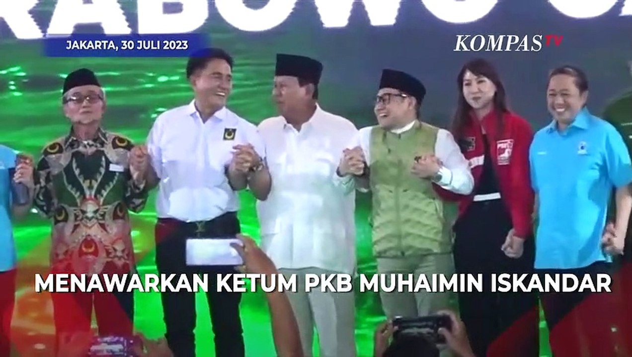 Jawaban Prabowo Soal Cak Imin Masuk Bursa Cawapres Ganjar