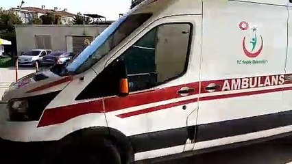 Kaydıraktan düşen çocuğun kolu kırıldı