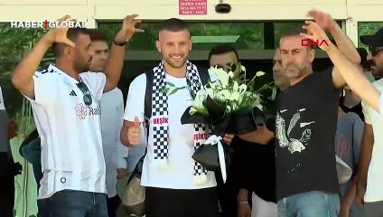 Beşiktaş'ın yeni transferi Ante Rebic İstanbul'da!