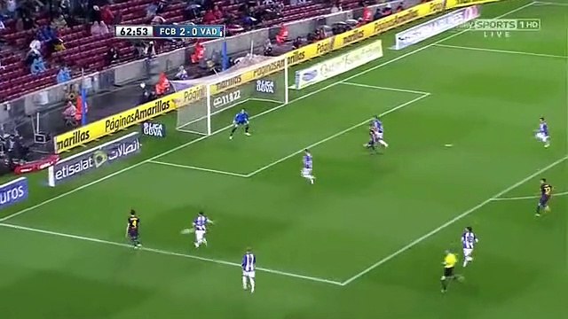 La Liga 2012/13 : FC Barcelona vs Real Valladolid - 2.Half