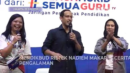 Curhatan Nadiem 4 Tahun Jadi Menteri Jokowi: Setiap Saya Bikin Kebijakan Ribut