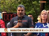 Desde el Parque Los Caobos se da inicio al Maratón Simón Bolívar 21k con más de 1400 corredores
