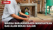 Warga Banjarnegara Manfaatkan Gas Alam dari Bekas Galian
