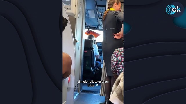 Un piloto no anuncia el destino del vuelo para que sea sorpresa para unos chicos que van de despedida de soltero