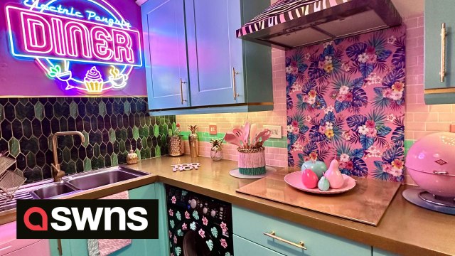 “We transformed our boring new build into a ridiculously colourful home in 18 months – and did it all ourselves.”