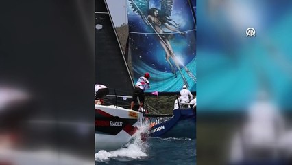 MUĞLA - Cumhurbaşkanlığı 4. Uluslararası Yat Yarışı ilk etabı sonuçları açıklandı