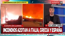 Al menos cinco muertos por los incendios en Europa