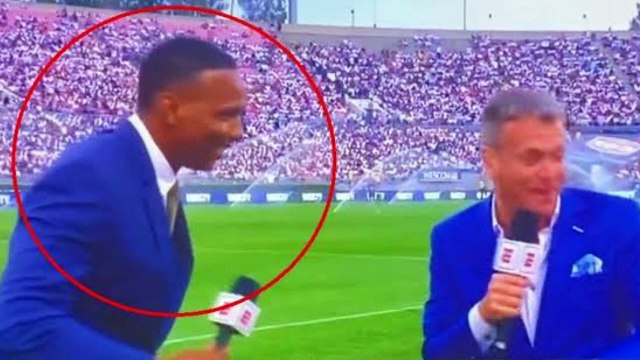 Shaka Hislop Faints on Air at Real Madrid game vs Ac Milan //#Acmilan//#Realmadrid