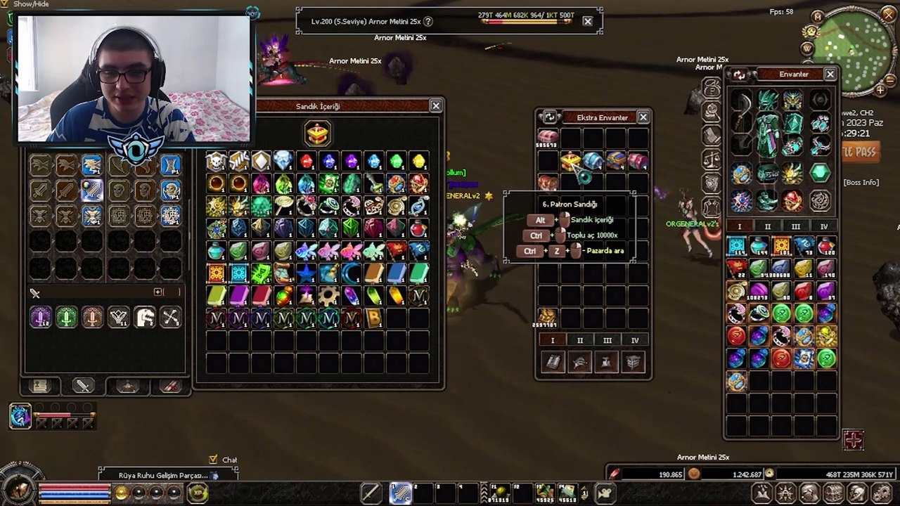 NESNE MARKETTEN KAZIK YEDİM :) !! EFSANE SAGE SET BONUSU ! | Metin2 - Manwe2 #5