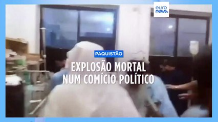 Explosão no Paquistão faz dezenas de mortos