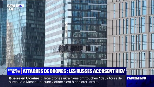 Attaques de drones à Moscou: la Russie accuse Kiev