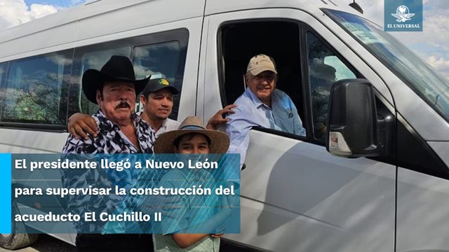 Aterriza AMLO en terrenos de Lalo Mora