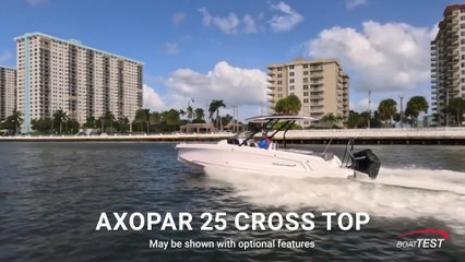 Axopar 25 Cross Top (2023) - Performance