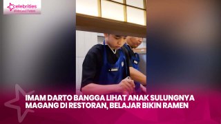 Imam Darto Bangga Lihat Anak Sulungnya Magang di Restoran, Belajar Bikin Ramen