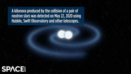 Kilonova Detected From Neutron Star Collision - Magnetar Created?