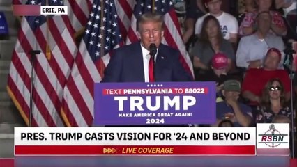 Seçim çalışmalarına başlayan Trump, Joe Biden'a açık açık küfretti