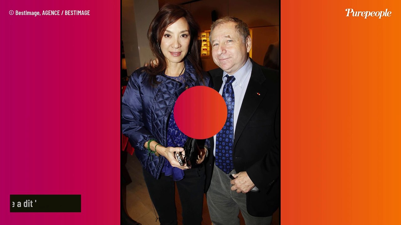 Michelle Yeoh dévoile sa tenue de mariage après 19 ans de fiançailles... et sa première nuit avec son mari Jean Todt !