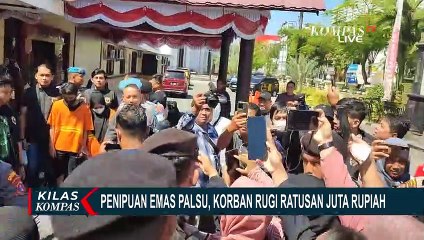 Tergiur Emas Palsu yang Dijual secara Online, Puluhan Ibu-Ibu Korban Rugi Ratusan Juta!