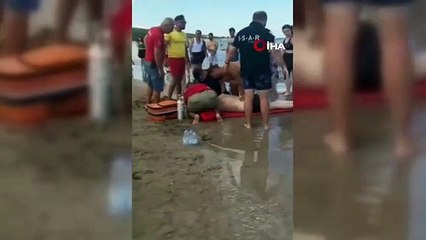 2 personnes qui sont allées à la mer pour se rafraîchir ont été sauvées de la noyade