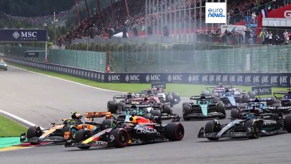 Макс Ферстаппен выиграл этап Гран-при Бельгии
