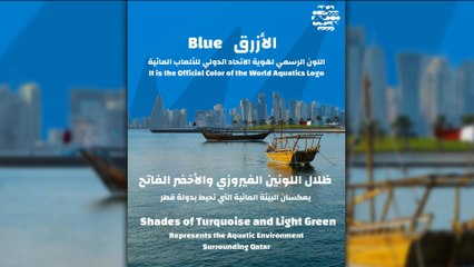 الكشف عن شعار بطولة العالم للألعاب المائية