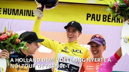 A holland Demi Vollering nyerte a női Tour de France-t