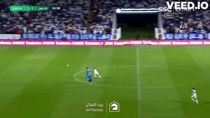 but de Bounedjah face au Al Hilal