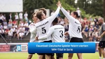 Faustball: Deutsche Spieler feiern vierten WM-Titel in Serie