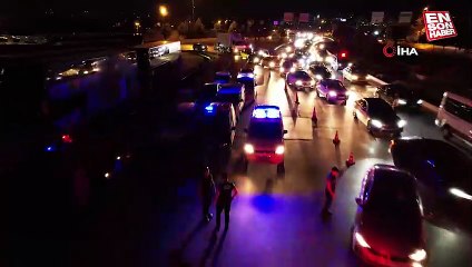 Esenyurt’ta 2 bin 112 polisin katılımıyla helikopter destekli dev asayiş uygulaması