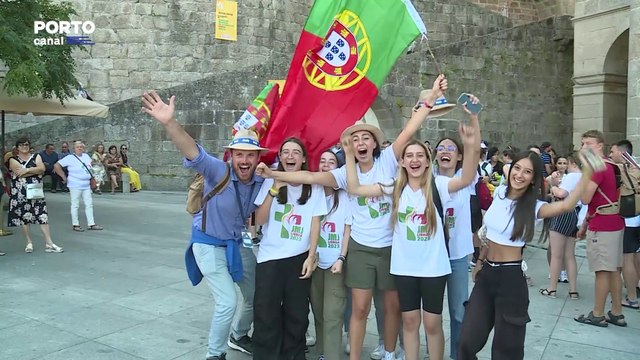 A dois dias da JMJ, Amarante acolhe cerca de 850 jovens de cinco países
