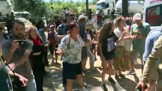 Les opérations d'abattage d'arbres à Akbelen sont terminées ! Voici les restes des manifestations