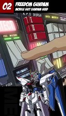 Mobile Suit Gundam 機動戦士ガンダム  Freedom Gundam - Mobile Suit Gundam SEED short