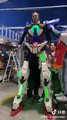 Mobile Suit Gundam 機動戦士ガンダム  The 2.6M Tall Gundam Exia Cosplay Suit Up