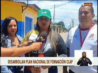 Sucre | Desarrollan Plan de Formación CLAP para fomentar los proyectos socioproductivos en la entidad