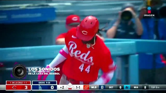 Resumen | Cincinnati Reds 9-0 Los Angeles Dodgers