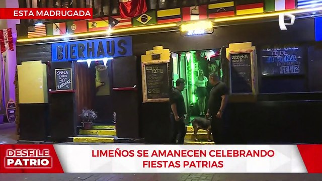 Fiestas Patrias: limeños abarrotaron locales y celebraron hasta el amanecer