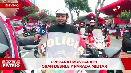 Escuadrón Fénix: policías de la Unidad de Tránsito practican demostración en av. Brasil