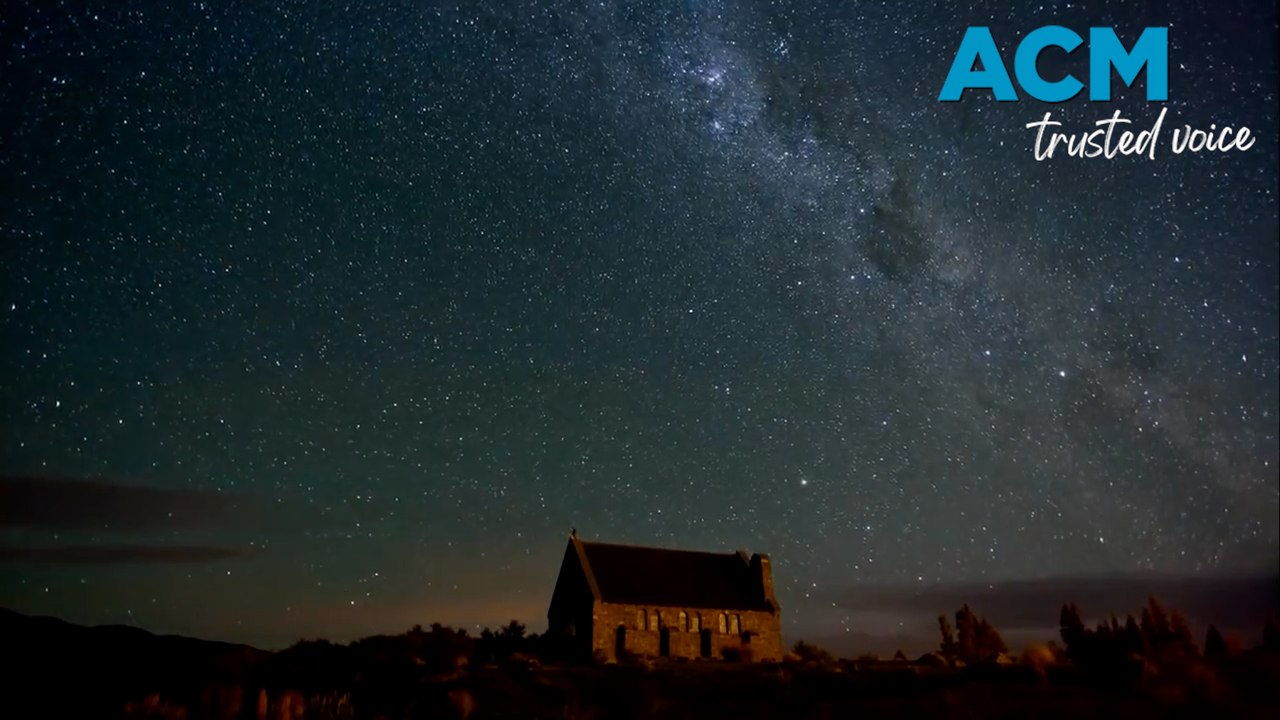 Timelapse over New Zealand's Lake Tekapo