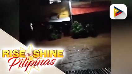 Ilang residente sa Olongapo, umakyat sa bubong ng bahay dahil sa baha