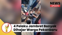 Babak Belur Diamuk Warga Pekanbaru, 4 Jambret Sudah Beraksi Di 25 Lokasi