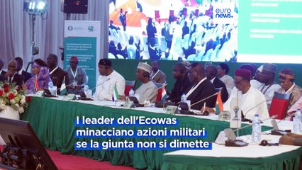 Ultimatum alla giunta militare in Niger: gli stati africani minacciano l'uso della forza