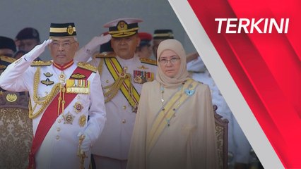 [TERKINI] Agong & Permaisuri berangkat ke Isitiadat Hari Pahlawan 2023
