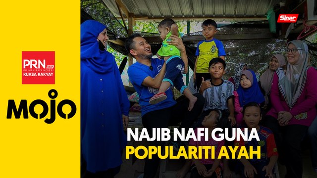 Anak Tan Sri Isa Samad berkempen seperti calon lain