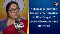 'There is nothing like law and order situation in West Bengal…' Locket Chatterjee slams State Govt