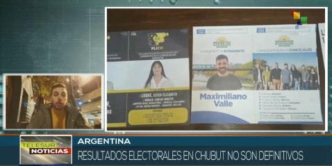 Argentina: Oposición lidera elecciones para la gobernación en provincia de Chubut